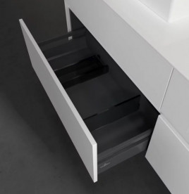  	Тумба под раковину Villeroy & Boch Collaro 160х50 см с подсветкой ДСП матовый белый C021B0MS