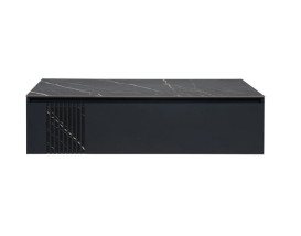 Тумба под раковину Аквародос Манхэттен 120 см со столешницей Namibia Black МДФ антрацит матовый АР000094860