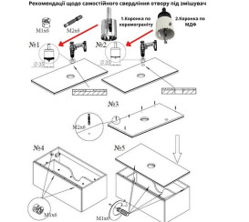 Тумба под раковину Аквародос Манхэттен 100 см со столешницей Namibia Black МДФ антрацит матовый АР000089857