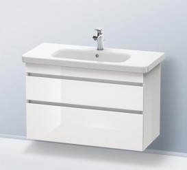 Тумба под раковину Duravit DuraStyle подвесная 93х44,8 см ДСП белый глянцевый DS648202222