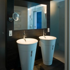 Тумба под раковину Duravit Starck 1 напольная Ø56 см белый глянцевый S1952008585