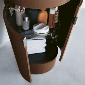 Тумба під раковину Duravit Starck 1 для підлоги Ø56 см макассар S1952002424