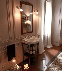 Тумба под раковину Kerasan Retro 69 см массив дерева орех 735040