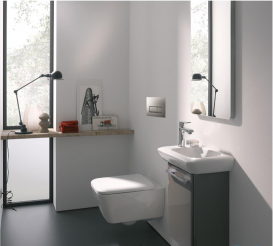 Тумба под раковину Kolo Life 30 серый глянец 89463000