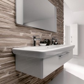 Тумба під раковину Kolo Life 70 з одним ящиком білий глянець 89457000