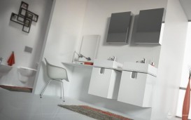 Тумба під раковину Kolo Twins 50 білий глянець 89495000