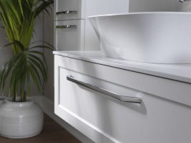 Тумба под раковину Kolpa San Blanche OB 75 подвесная ДСП с 3D пленкой белый 561520