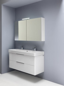 Тумба под раковину Laufen Base 115,9х43,8 см МДФ белый матовый H4024921102601