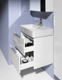 Тумба під раковину Laufen Base 73,3х39,1 см МДФ білий матовий H4023521102601