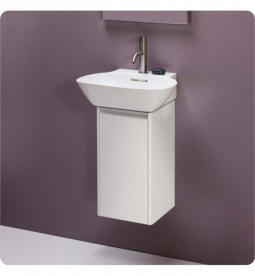 Тумба під раковину Laufen Base підвісна 27,7х29,6 см петлі зліва МДФ білий матовий H4030111102601