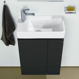 Тумба под раковину Laufen Pro S подвесная 47х27,5 см полка справа МДФ венге H4830010954231