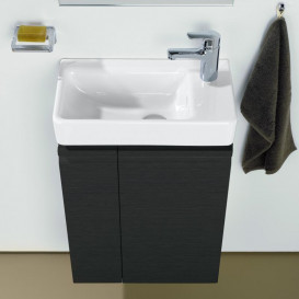 Тумба под раковину Laufen Pro S подвесная 47х27,5 см полка слева МДФ венге H4830020954231