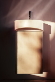 Тумба под раковину Laufen Sonar 38,7х24 см петли слева МДФ/ДСП золото H4054810340401