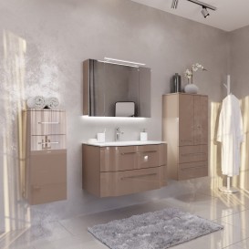 Тумба под раковину Marsan Alexandra 930 МДФ капучино Alexandra930cappuccino