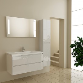 Тумба під раковину Marsan Alexis 800 МДФ білий Alexis800white