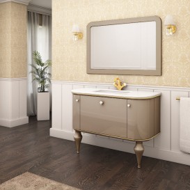 Тумба під раковину Marsan Amelie 1200 МДФ капучино Amelie1200cappuccino