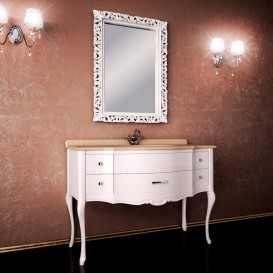 Тумба под раковину Marsan Angelique 1170 дерево белый Angelique1170white