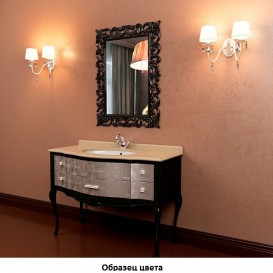 Тумба под раковину Marsan Angelique 1650 дерево серебро Angelique1650silver