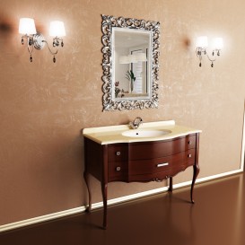 Тумба под раковину Marsan Angelique 910 дерево венге Angelique910wenge