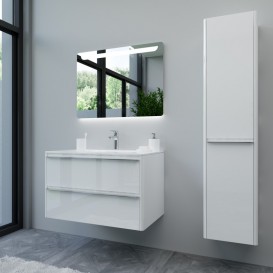 Тумба под раковину Marsan Brigitte-2 700 МДФ белый Brigitte2-700white