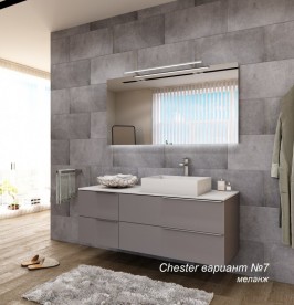 Тумба под раковину Marsan Chester 1350 МДФ меланж Chester7-1350melange