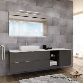 Тумба под раковину Marsan Chester 1600 МДФ меланж Chester9-1600melange