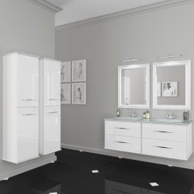 Тумба под раковину Marsan Kassandre 700 МДФ белый Kassandre700white