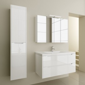 Тумба под раковину Marsan Louise 700 МДФ белый Louise700white