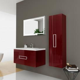 Тумба под раковину Marsan Monique 800 МДФ рубин Monique800rubin