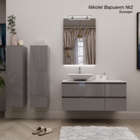 Тумба под раковину Marsan Nikolet 1350 МДФ бисмарк Nikolet1350bismarck