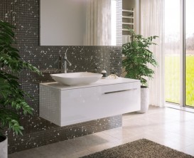 Тумба під раковину Marsan Oscar 800x500 МДФ білий Oscar800x500белый-1