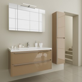 Тумба під раковину Marsan Therese 60x47. 5 см МДФ капучино THERESE60капучино