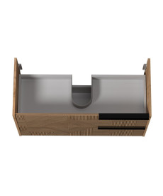 Тумба під раковину Мийдодир Cubic 100-A 97х42,8 см ДСП дуб підсмажений 00-0008590