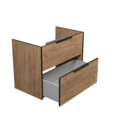 Тумба під раковину Мийдодір Line Craft 70-А 69х44,5 см ДСП дуб крафт 00-0008016