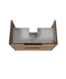 Тумба під раковину Мийдодір Line Craft 80-А 79х44,5 см ДСП дуб крафт 00-0008017