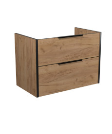 Тумба під раковину Мийдодір Line Craft 80-А 79х44,5 см ДСП дуб крафт 00-0008017