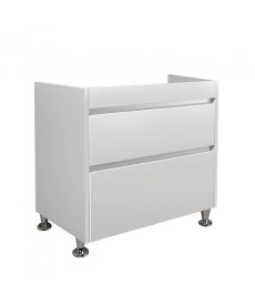 Тумба під раковину Мийдодір Prime 79х44 см ДСП/МДФ білий глянець 00-00005739