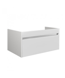 Тумба під раковину Мийдодір Prime 80-А 79х44 см ДСП/МДФ білий глянець 00-00005740