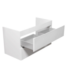 Тумба під раковину Мийдодир Unik 100-A 97х44,6 см ДСП/МДФ білий глянець 00-0008766