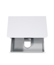 Тумба під раковину Мийдодир Unik 80-A ST зі стільницею 78х44 см ДСП/МДФ білий глянець 00-0009284