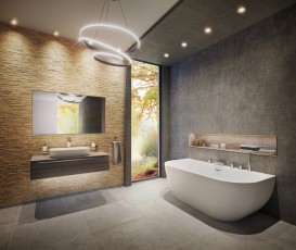 Тумба под раковину на столешницу Ravak Freedom SUD 260.01 1100 ДСП/МДФ сатинированное дерево X000001101