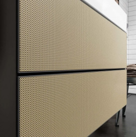 Тумба під раковину підвісна Hansgrohe Xevolos E 58х47,5 см сланцево-сірий матовий/візерункова бронза 54177390