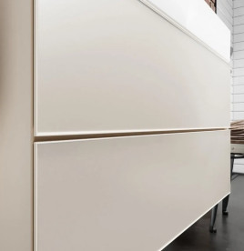 Тумба під раковину підвісна Hansgrohe Xevolos E 118х47,5 см пісочно-бежевий матовий/пісочно-бежевий 54185790