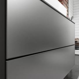 Тумба под раковину подвесная Hansgrohe Xevolos E 78х55,5 см сланцево-серый матовый/сланцево-серый 54189770