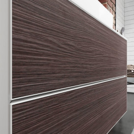 Тумба під раковину підвісна Hansgrohe Xevolos E 98х55,5 см матовий білий/темний дуб 54190730