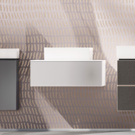 Тумба под раковину подвесная Hansgrohe Xevolos E 78х55,5 см матовый белый/белый 54310320