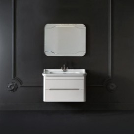 Тумба під раковину підвісна Kerasan Waldorf 100 см білий матовий 919230