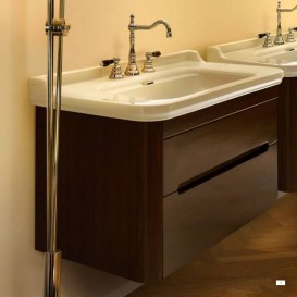 Тумба під раковину підвісна Kerasan Waldorf 80 см горіх 919346