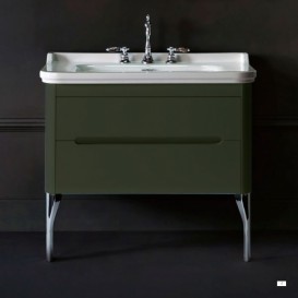 Тумба під раковину підвісна Kerasan Waldorf 80 см зелений 919 352