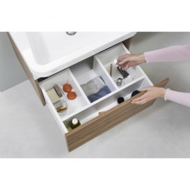 Тумба под раковину подвесная Ravak 10° SD 550 ДСП/МДФ темно-ореховый X000000735